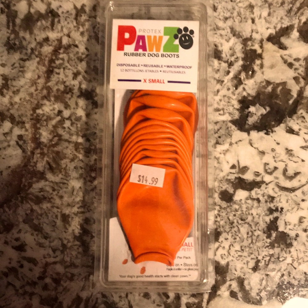 PAWZ Rubber Dog Boots